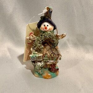 Vintage Kurt Adler Snowman Christmas Ornament